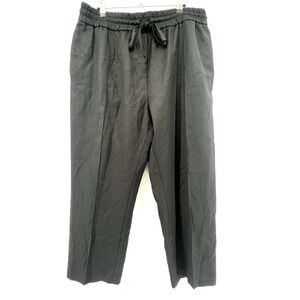 Tom Wood Men's EU 52 (US Large) Black Pull-On Drawstring Pants | Limited Edition